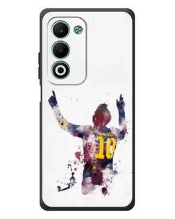 Чохол для OPPO A5 з картинкою «Акварельний Мессі Барселона»