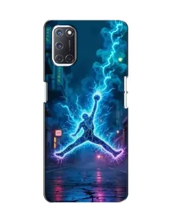 Чохол для OPPO A52 з картинкою «Jordan Gold Jumpman»