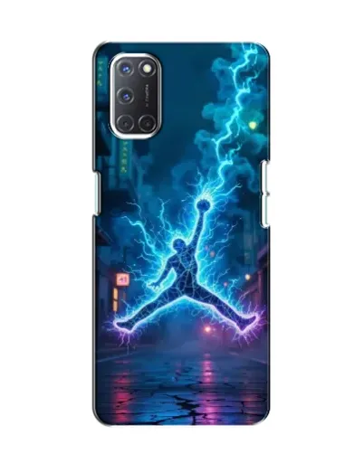 Чохол для OPPO A52 з картинкою «Jordan Gold Jumpman»