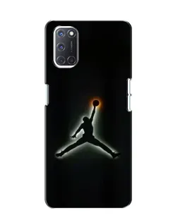 Чохол для OPPO A52 з картинкою «Jordan Gradient Logo»