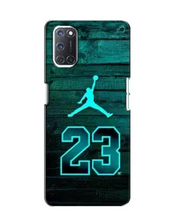 Чохол для OPPO A52 з картинкою «Jordan Cyan 23»
