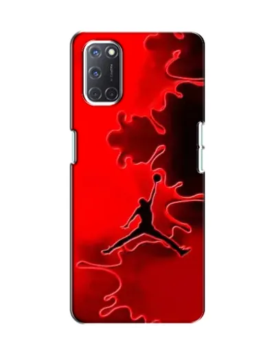 Чохол для OPPO A52 з картинкою «Jordan Red Smoke»