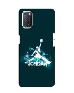 Чохол для OPPO A52 з картинкою «Jordan Blue Fire»