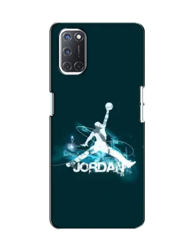 Чохол для OPPO A52 з картинкою «Jordan Blue Fire»
