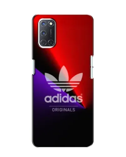 Чехол для OPPO A52 с картинкой «Adidas Red Neon»