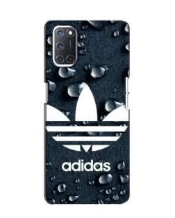 Чохол для OPPO A52 з картинкою «Adidas Trefoil Blue»