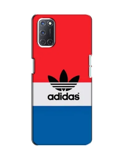 Чехол для OPPO A52 с картинкой «Ретро блоки Adidas»