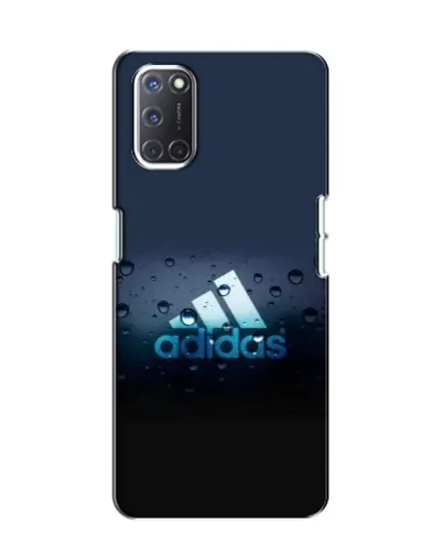 Чехол для OPPO A52 с картинкой «Adidas Water Drops»