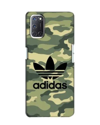 Чехол для OPPO A52 с картинкой «Милитари стиль Adidas»