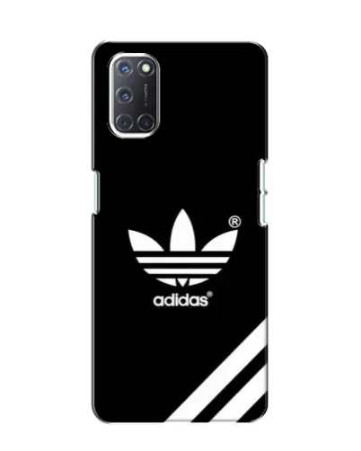 Чехол для OPPO A52 с картинкой «Adidas с диагональными полосами»