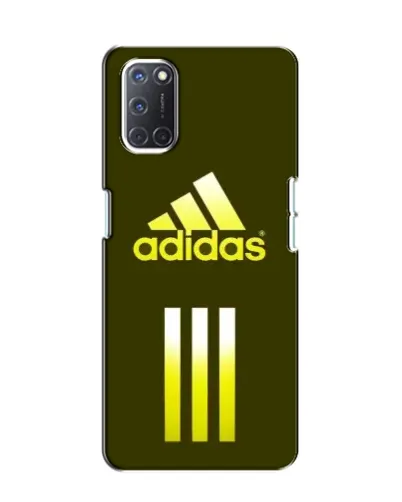 Чехол для OPPO A52 с картинкой «Оливковый градиент Adidas»