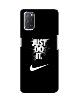 Чохол для OPPO A52 з картинкою «Текстовий принт Nike»