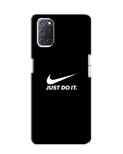 Чохол для OPPO A52 з картинкою «Мінімалізм від Nike»