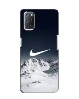Чохол для OPPO A52 з картинкою «Nike — зимові гори»
