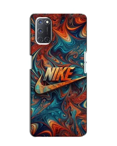 Чохол для OPPO A52 з картинкою «Nike в абстракції»