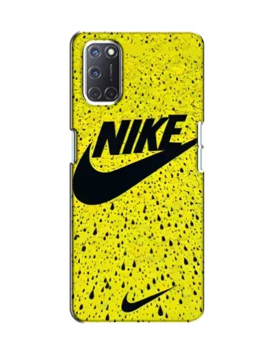 Чохол для OPPO A52 з картинкою «Жовтий текстурний Nike»