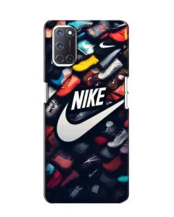 Чохол для OPPO A52 з картинкою «Колекція кросівок Nike»