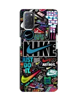 Чехол для OPPO A52 с картинкой «Яркий коллаж Nike» Чехол для OPPO A52 с картинкой «Яркий коллаж Nike»