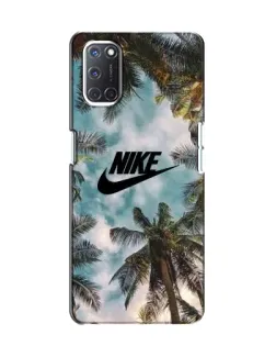Чехол для OPPO A52 с картинкой «Тропический принт Nike» Чехол для OPPO A52 с картинкой «Тропический принт Nike»