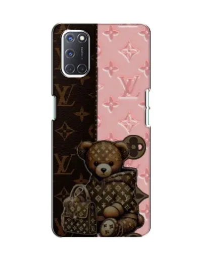 Чохол для OPPO A52 з картинкою «Ведмедик у стилі LV»