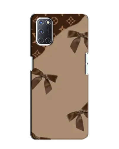 Чохол для OPPO A52 з картинкою «LV — кавовий атлас»