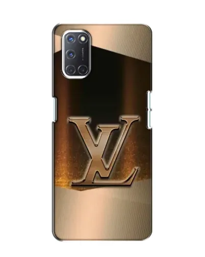 Чохол для OPPO A52 з картинкою «LV — золоте сяйво»