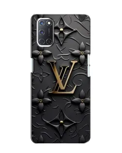 Чохол для OPPO A52 з картинкою «Шкіряна текстура LV»