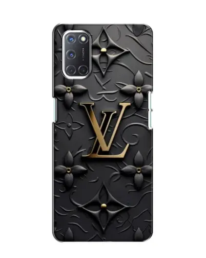 Чохол для OPPO A52 з картинкою «Шкіряна текстура LV»