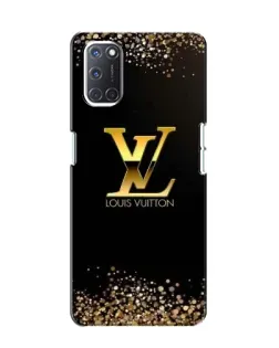 Чохол для OPPO A52 з картинкою «LV — золоті іскри»