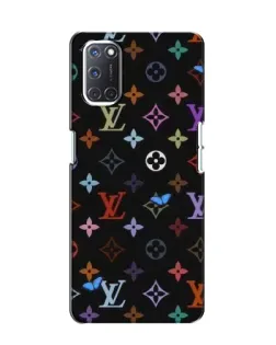 Чохол для OPPO A52 з картинкою «Кольорова монограма LV»