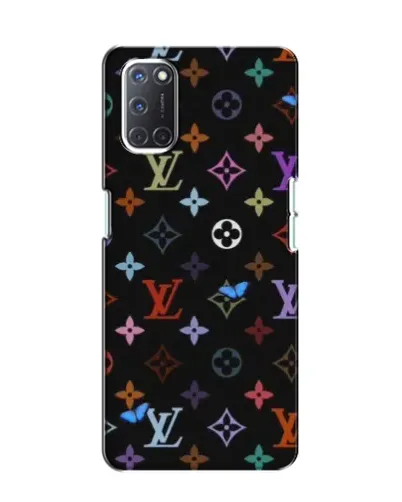 Чохол для OPPO A52 з картинкою «Кольорова монограма LV»