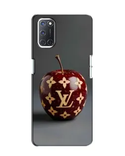 Чохол для OPPO A52 з картинкою «Червоне яблуко LV»