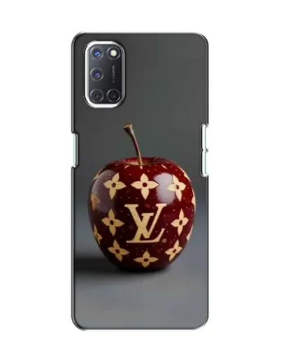 Чохол для OPPO A52 з картинкою «Червоне яблуко LV»