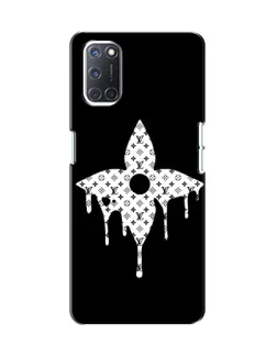 Чохол для OPPO A52 з картинкою «Квіткова монограма»