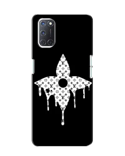 Чохол для OPPO A52 з картинкою «Квіткова монограма»