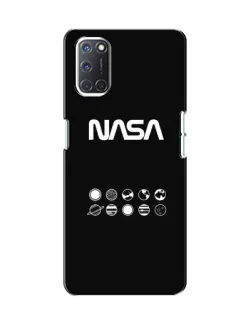 Чохол для OPPO A52 з картинкою «NASA — технічний принт»