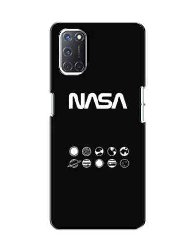 Чехол для OPPO A52 с картинкой «NASA — технический принт»