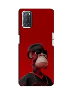Чохол для OPPO A52 з картинкою «Bored Ape в червоному»