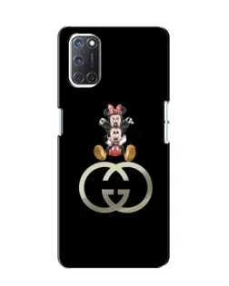 Чохол для OPPO A52 з картинкою «Мінні Маус на лого» Чохол для OPPO A52 з картинкою «Мінні Маус на лого»