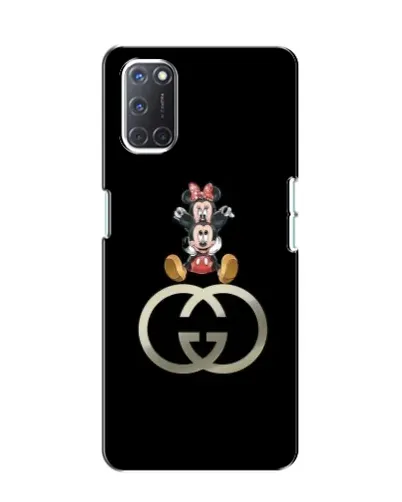 Чохол для OPPO A52 з картинкою «Мінні Маус на лого» Чохол для OPPO A52 з картинкою «Мінні Маус на лого»