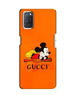 Чохол для OPPO A52 з картинкою «Міккі Маус Gucci — помаранч» Чохол для OPPO A52 з картинкою «Міккі Маус Gucci — помаранч»