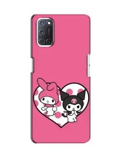 Чохол для OPPO A52 з картинкою «Kuromi та My Melody» Чохол для OPPO A52 з картинкою «Kuromi та My Melody»