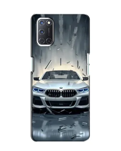 Чохол для OPPO A52 з картинкою «BMW у світлі фар»