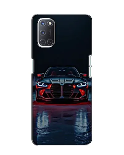 Чохол для OPPO A52 з картинкою «BMW на мокрій дорозі»