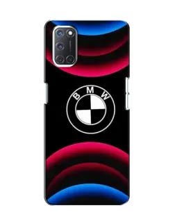Чохол для OPPO A52 з картинкою «Логотип BMW та неонові дуги» Чохол для OPPO A52 з картинкою «Логотип BMW та неонові дуги»