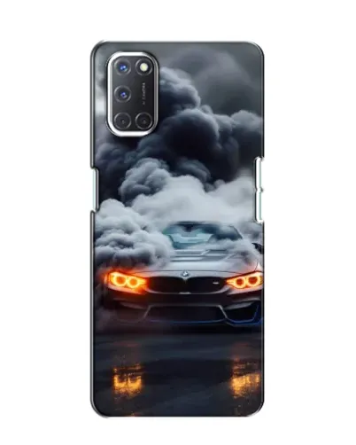 Чохол для OPPO A52 з картинкою «BMW у диму»