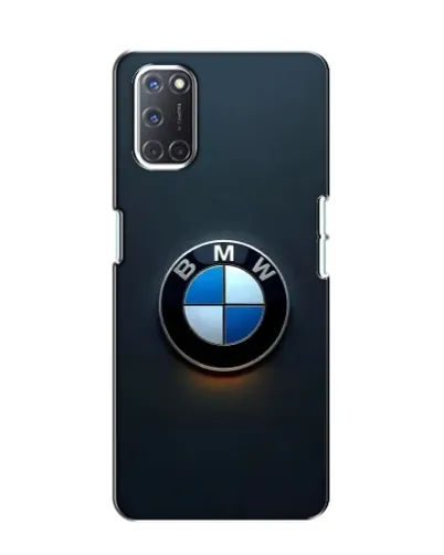 Чохол для OPPO A52 з картинкою «Логотип BMW — мінімалізм»
