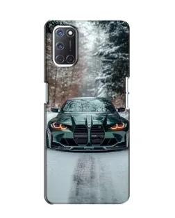 Чохол для OPPO A52 з картинкою «BMW у зимовому лісі» Чохол для OPPO A52 з картинкою «BMW у зимовому лісі»