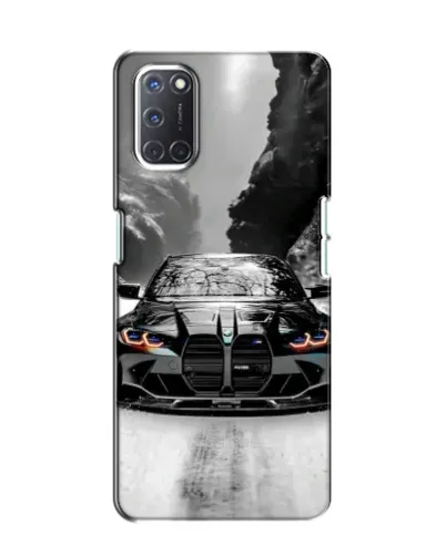Чехол для OPPO A52 с картинкой «BMW — акварельный дрифт» Чехол для OPPO A52 с картинкой «BMW — акварельный дрифт»