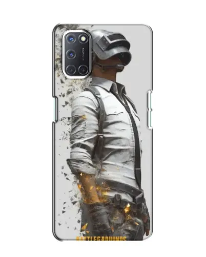 Чохол для OPPO A52 з картинкою «PUBG — боєць у пилу»